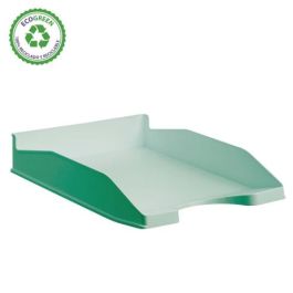 Archivo 2000 Bandeja Apilable 3 Posiciones Ecogreen Reciclado Verde Pastel 345x255x60 mm