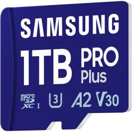 Samsung MB-MD1T0S MicroSDXC 1TB PRO Plus (2024) Clase 10 UHS-I U3 V30 A2 180 MB/s 130 MB/s Precio: 120.50000017. SKU: B1B732ZEV2
