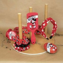 Inca #mickey Cepillo Desenredante Disney Infantil, Peine Anti-Enredos para Niños, Cabello Suave 7x9x4 cm 1 Unidad