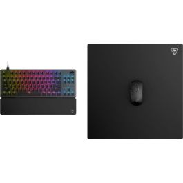 Turtle Beach TUR0731855791019 Alfombrilla de Ratón para Juegos SenseCore Square Microtejida Equilibrada Cómoda