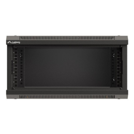 Lanberg WF03-5304-10B Armario Rack de Pared 4U Negro, con Capacidad 60 kg, Bloqueo y Rieles Lanberg WF03-5304-10B Armario Rack de Pared 4U Negro, con Capacidad 60 kg, Bloqueo y Rieles