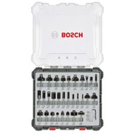 Bosch Professional 2607017474 Fresas Mixtas 6 mm Juego de 30 piezas para Router y Fresadora de Mano