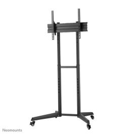 Neomounts FL50-540BL1 Carro Móvil Soporte de Suelo para Pantallas 37-70" Carga 50kg, Ajuste Altura 128.5-145cm, VESA 600x400 Negro