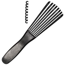 Cosmetic Club Cepillo Pelo Rizado Desenreda y Define Rizos - Colores Surtidos Rosa Palo, Gris, Negro - 7.5x24.5 cm