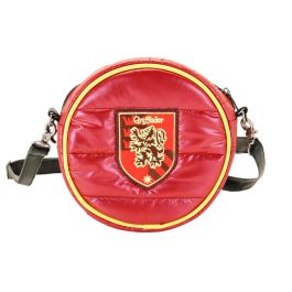 Harry Potter Bolso Redondo Padding G Rojo - 18.5x18.5x5 cm, 1.50 L, Nylon, Correa Ajustable Harry Potter Bolso Redondo Padding G Rojo - 18.5x18.5x5 cm, 1.50 L, Nylon, Correa Ajustable