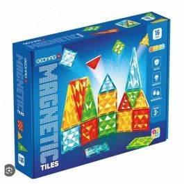 Geomag GEO7640122241009 Fichas Magnéticas Gemas 4100 | Juego 16 piezas, formas geométricas, efecto cristal Geomag GEO7640122241009 Fichas Magnéticas Gemas 4100 | Juego 16 piezas, formas geométricas, efecto cristal
