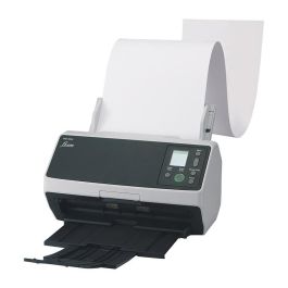 Ricoh fi-8190 Escáner Documentos - 90 ppm, Escaneo Dúplex, ADF + Alimentación Manual, Gris/Negro