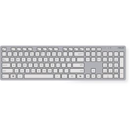 Asus W5000 - Set Teclado y Ratón Inalámbrico - Layout Alemán - Óptico - Blanco