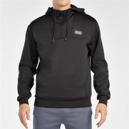 Sudadera con Capucha Hombre +8000 Esvein Negro L