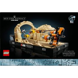 LEGO 75380 Star Wars Mos Espa Podracer Race Diorama Nave Espacial