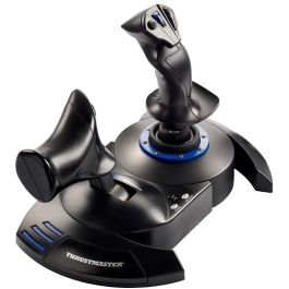 Thrustmaster T.Flight Hotas 4 Palanca de mando para PC y PlayStation 4, USB 2.0, Negro/Azul