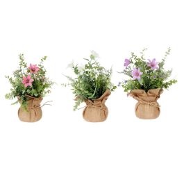 Planta Saco Flores Grande Surtidos Colores Ibergarden 15X32CM (12 Unidades) Planta Saco Flores Grande Surtidos Colores Ibergarden 15X32CM (12 Unidades)