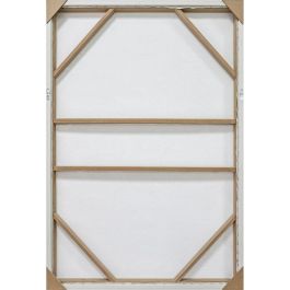 DKD Home Decor Cuadro Urban Lienzo Ps Rojo Negro Chica Rayas 4.5 x 123 x 83 cm (2 Unidades)