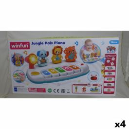 Piano de juguete Winfun 26 x 11 x 15 cm (4 Unidades) Piano de juguete Winfun 26 x 11 x 15 cm (4 Unidades)