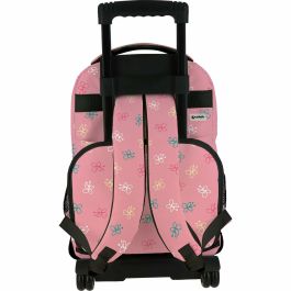 Grafoplás Mochila Roller Mafalda Baby Cart con Ruedas Resistentes y Múltiples Compartimentos Grafoplás Mochila Roller Mafalda Baby Cart con Ruedas Resistentes y Múltiples Compartimentos