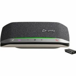 Poly 7F0J8AA Altavoz Portátil para Conferencias Sync 20-M USB-Bluetooth Certificado Microsoft Teams Batería 20h Negro