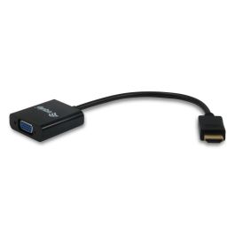 EQUIP ADAPTADOR HDMI MACHO A VGA HEMBRA CON AUDIO JACK 3.5" EQUIP ADAPTADOR HDMI MACHO A VGA HEMBRA CON AUDIO JACK 3.5"