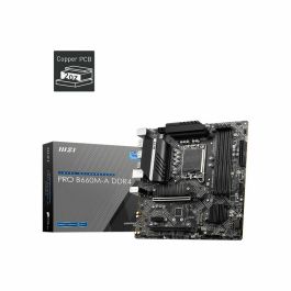 MSI PRO H610M-G DDR4 Placa Base Intel H610 LGA 1700 Micro ATX PCIe 4.0 para 12ª Gen Intel Core, LAN Gaming y DDR4 3200MHz Precio: 88.78999965. SKU: S5614737