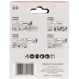 Makita Juego de Aspas para Azulejo, Set 2 (4 Piezas)