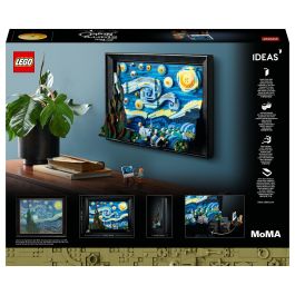 Lego Ideas 21333 Vincent Van Gogh - Lienzo de la Noche Estrellada Lámina Artística 3D - 2316 Piezas