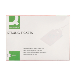 Q-connect Etiquetas Colgantes 21x35 mm Caja de 500 Unidades