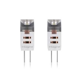 LED INTEGRAL Set de 2 bombillas G4 90lm 1,5W equivalente a 10W 12V LED INTEGRAL Set de 2 bombillas G4 90lm 1,5W equivalente a 10W 12V
