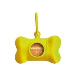 United Pets Bon Ton Neon Dispensador de Bolsas Amarillo 8*4.2H*5 cm Precio: 5.59000035. SKU: S6102448