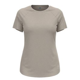 Camiseta de Manga Corta Mujer Odlo Essential Beige