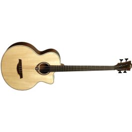 Lag Bajo Acústico Tramontane 177 A/E Cutway Natural con Tapa de Abeto Engelmann y Previo Stage-LAG
