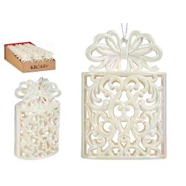 Adorno Arbol Navidad Caja Regalo Nacar Krist+ 7X11CM (48 Unidades) Precio: 65.49999951. SKU: B1BY64MNGP
