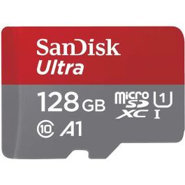 SanDisk Tarjeta Ultra microSDXC 128GB Clase 10, A1, U1, 140MB/s con Adaptador - Resistencia a Golpes y Agua Precio: 52.78999979. SKU: B1F6ZTBVHB