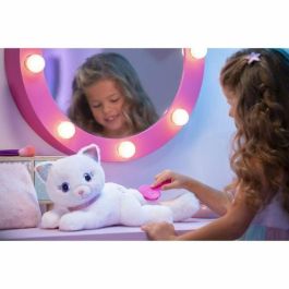 Peluche - Gipsy Toys - Gato Cuty Bella Fashionista - 30cm - Blanco Rosa