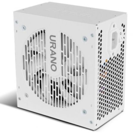 Nox NXURPRO850BZWH Fuente Alimentación Urano Pro White 850W 80 Plus Bronze, Ventilador 120mm Ultra Silencioso, ATX