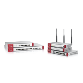 Zyxel Firewall USG FLEX 100 | USGFLEX100-EU0111F | 900Mbit/s Firewall, 270Mbit/s VPN, 4 LAN/DMZ Ports, 1 WAN, 1 SFP, 1 USB