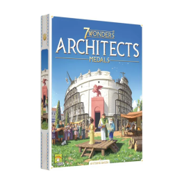 Asmodee 7 Maravillas de los Arquitectos Medallas Expansión Juego de Mesa en Francés