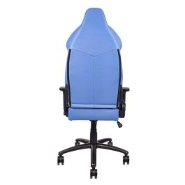 Thermaltake GGC-VCO-LWLWDS-01 Silla Gaming Butaca Acolchada para Videojuegos, 52cm Ancho, Soporta 150 kg, Azul y Blanco
