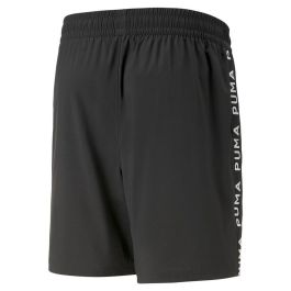 Pantalón Corto Deportivo Puma Negro Hombre