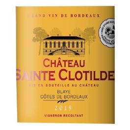 CHâteau Sainte Clotilde 2019 Blaye Côtes de Burdeos - Burdeos Wine Wine CHâteau Sainte Clotilde 2019 Blaye Côtes de Burdeos - Burdeos Wine Wine