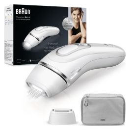 Braun PL3020 Depiladora de luz pulsada IPL 3 niveles de intensidad 300.000 destellos rostro y cuerpo