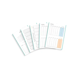 Carpeta de anillas Carchivo Multicolor A4 (8 Unidades)