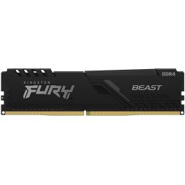 Kingston FURY Beast Kit de 4 Módulos de Memoria RAM DDR4 de 64GB (4x16GB) 3200MHz CL16 DIMM para PC Color Negro