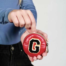 Harry Potter Monedero Cookie Padding G Rojo - Monedero redondo acolchado con cremallera Harry Potter Monedero Cookie Padding G Rojo - Monedero redondo acolchado con cremallera