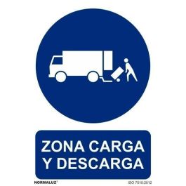 Archivo 2000 Señal De Aviso "Zona De Carga Y Descarga" 210x300 mm Pp Azul-Blanco Precio: 2.8900003. SKU: B19LC9EQBA