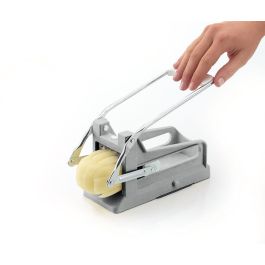 Quttin Cortador de Patatas con 2 Hojas, Ancho 9.7 cm, Alto 10.1 cm, Largo 23 cm