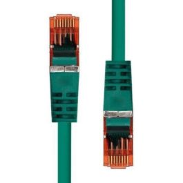 ProXtend Cable Ethernet CAT6 F/UTP CCA PVC Verde 15m - AWG 26 con Apantallamiento EMI y Protección de Pestillo