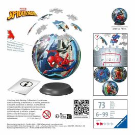 Ravensburger RAV4005556115631 Puzzle 3D Bola 72 Piezas Spider-Man