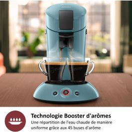 Philips Cafetera Senseo Original HD6553 / 21 - Azul Gris