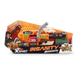 Belt Blaster - ZURU - XSHOT Insanity HorrorFire Dread Hammer - Blaster con cinturón de 35 dardos y alcance de 30 metros Precio: 62.79000002. SKU: B1D873EZV3