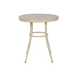 Mesa Comedor Terraza Y Jardin DKD Home Decor Blanco Rozado 70 x 75 x 70 cm