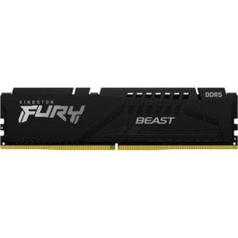 Memoria RAM Kingston FURY Beast 16GB/ DDR5/ 5600MHz/ 1.25V/ CL40/ DIMM Precio: 51.49999943. SKU: S55136257